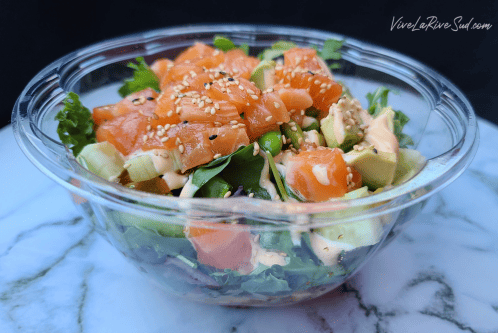 salmon poke bowl